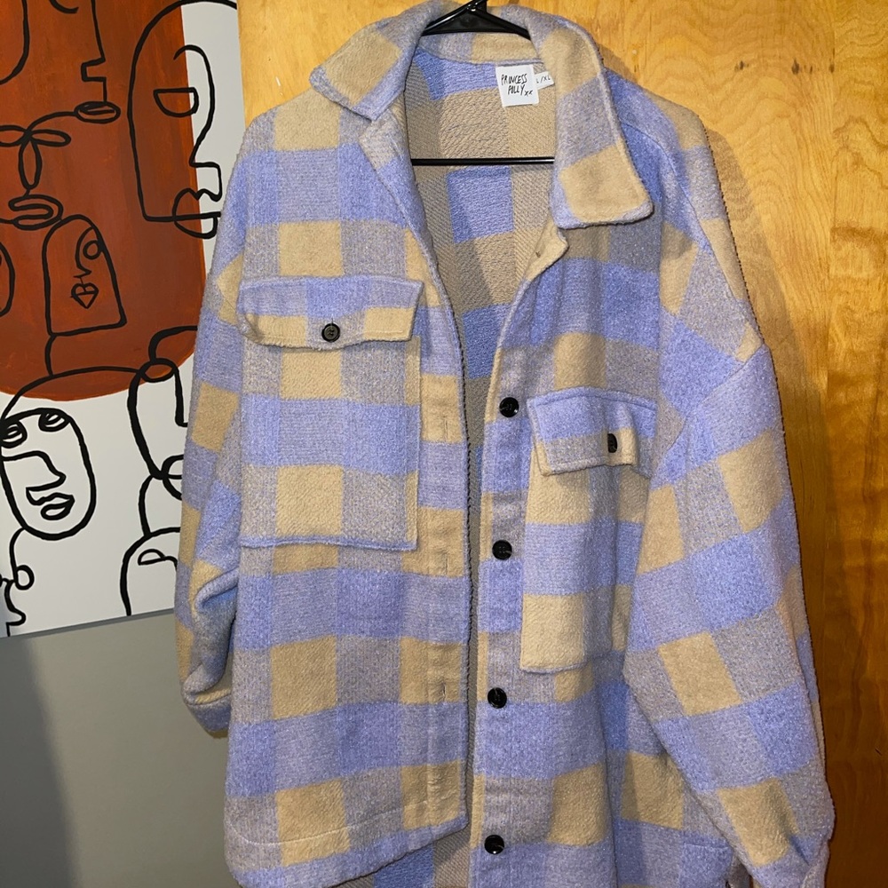 PRINCESS POLLY FLANNEL JACKET